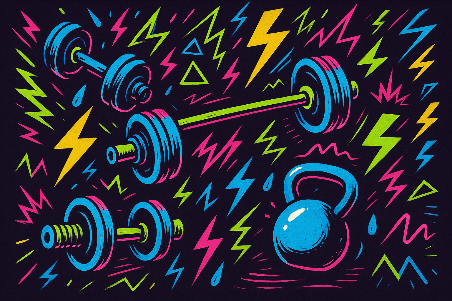 que represente el gym y sea llamativa para jovenes